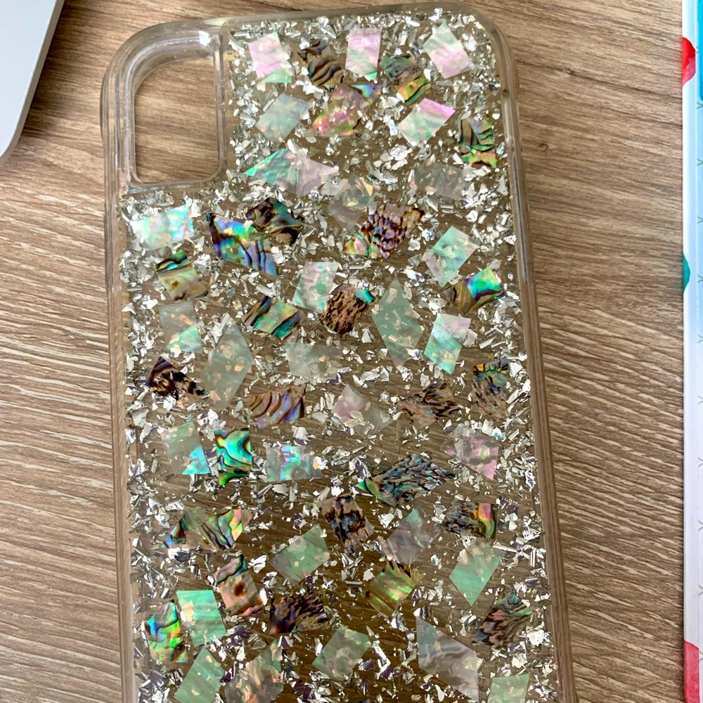 iPhone X sparkle phone case